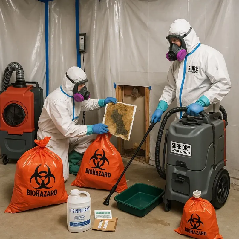 Contaminated Water Handling Protocols process in Hilton, NY