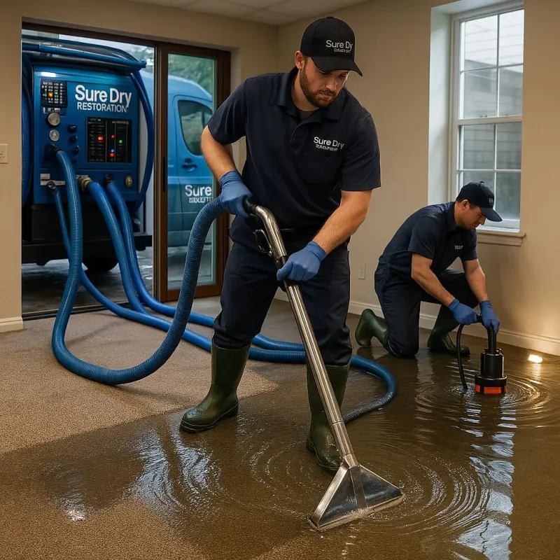 Water Extraction and Removal process in Hilton, NY